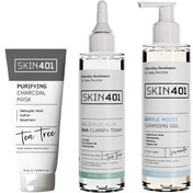 Resim Skin401 Nemlendirici Siyah Nokta ve Gözenek Görünümü Azaltmaya Yardımcı Bakım Seti 