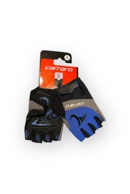 Resim Carraro Kısa Parmak Eldiven V7 B - Siyah/Mavi - L Beden 