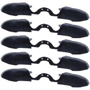 Resim Hombey Xbox One Kumanda Lb Rb Tuşları, Siyah Plastik Tamir Parçaları, 5 Adet Yer Değiştirme Butonları 