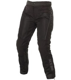 Resim Scudo Milano Siyah Yazlık Motosiklet Pantolonu 