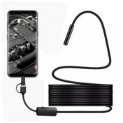 Resim shopwave Endoskop Yılan Video Kamera Led’li 10 Metre 7 Mm Sert Kablo 