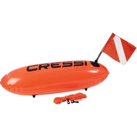 Resim Cressi Torpedo Buoy Dalış Şamandırası - Standart 