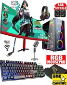 Resim DMC N88x (GTA 5) I7 2600,16gb Ram,1tb Hdd 256gb Ssd,4gb Gt740,24''curved Oyuncu Masaüstü Bilgisayar 