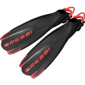 Resim Cressi Maui Palet Siyah/Kırmızı 
