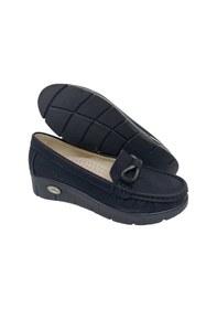 Resim Zerhan 403 Kadın Siyah Dolgu Topuk Ayakkabı Siyah 