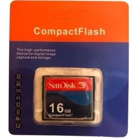 Resim Sandisk 85440100077 16GB Compact Flash Hafıza Kartı Cf Kart 