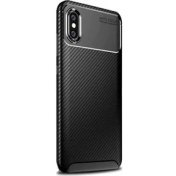 Resim Xiaomi Mi Max 3 Kılıf Negro Karbon Dizayn+Nano Glass Siyah Gpack