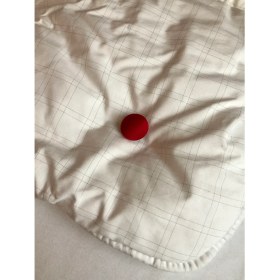 Resim Mantar Şekilli Yorgan, Nevresim Sabitleme Klipsi Kırmızı Renk 