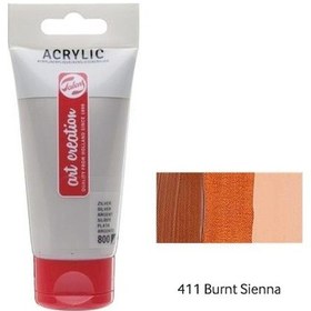 Resim Talens Artcreation Akrilik Boya 75Ml - N 411 Burnt Sienna 