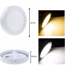 Resim Cata CT-5233 18 Watt Sıva Üstü Yuvarlak LED Panel Armatür Günışığı 