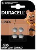 Resim Ayt Duracell Lr44 1.5 Volt Düğme Pil 4 Lü Paket 