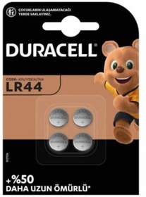 Resim Ayt Duracell Lr44 1.5 Volt Düğme Pil 4 Lü Paket 