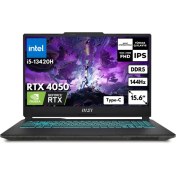 Resim Msı Cyborg 15 I5-13420H 64-Gbddr5 2 Tb SSD RTX4050 (6GB-45W) 15.6" Fhd 144Hz Windows 10 Home Taşınabilir Bilgisayar A13VE-1478XTRHMF106 