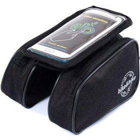 Resim Procycle Pc-290 Kadro Üstü Telefonlu Heybe Çanta Bike&bike Siyah 