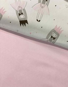 Resim Evmila Prenses Desenli Nevresim Takımı - 160x220cm Nevresim +50x70cm Yastık Kılıfı+90x190cm Çarşaf 