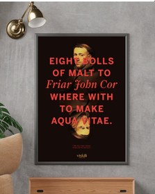 Resim Anason İşleri John Cor Resimli Poster 50x70cm 