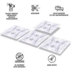 Resim Tink Kendinden Yapışkanlı Mermer 13 Desenli Pvc Karo 30x30 Cm 