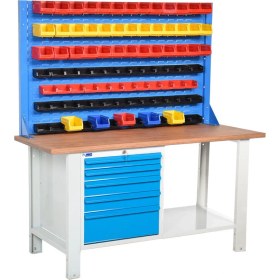 Resim Star Çelik Atölye Çalışma Tezgahı (1600 x 720 x 830-930/1844 mm) 