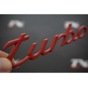 Resim Porsche Macan Panamera Cayenne 911 Turbo Bagaj Logo 