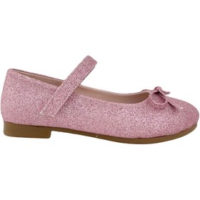 Resim Nubebe Minik Fiyonklu Klasik Kız Çocuk Babeti Pembe Sim 