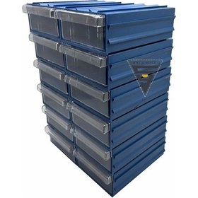 Resim Sembol 101 Plastik Çekmeceli Kutu 122x85x41mm 60 Adet 