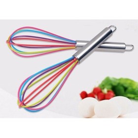 Resim Silikon Çırpıcı Ve Karıştırıcı 25 CM Çok Renkli 