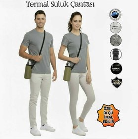 Resim SEVBAGS Termos Suluk Çantası Sıcak/soğuk Kullanım Termal Çanta 
