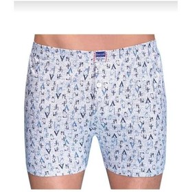 Resim Berrak 1053 Erkek Desenli Boxer Şort 12 Li 001 