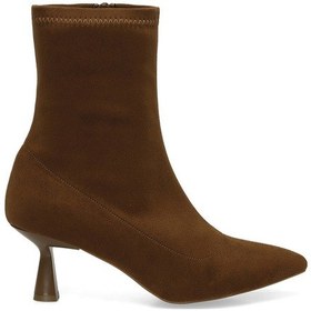 Resim Butigo 24k-618 4pr Taba Kadın Topuklu Bot 000000000101924989 Taba 