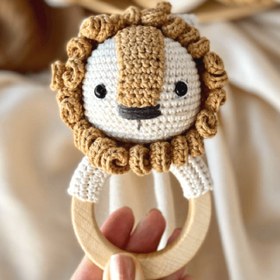 Resim Amigurumi Aslan Çıngırak 