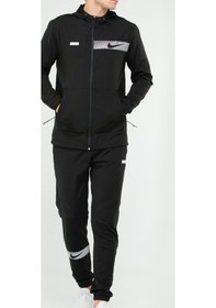 Resim Nike Ea-4030 Erkek Eşofman Takımı Polyester Siyah 