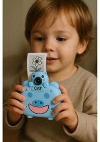 Resim Mpıa S1 Kameralı Fotoğraf Yazıcısı Mavi Renk 