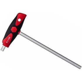 Resim Wiha 334ds Comfortgrip T-saplı Alyan Tornavida 6 X 150mm 26169 