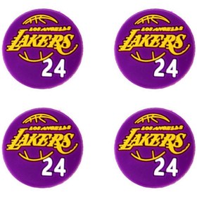 Resim CAFELE Lakers Desenli Xbox One S/one X/xbox E/xbox 360 Analog Koruyucu Silikon Pad 