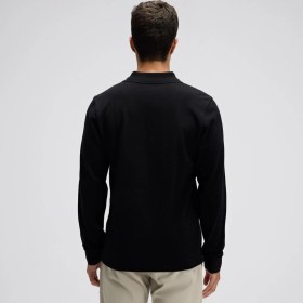 Resim Ellesse Em582-bk Erkek Polo Yaka Sweatshirt - Siyah Siyah 