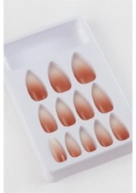 Resim Techmrt Orange Takma Tırnak-sütlü Kahve 
