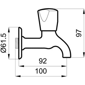 Resim KALE S100 Uzun Musluk 