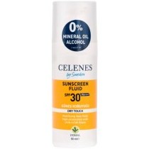 Resim Celenes By Sweden Herbal Dry Touch Spf30+ Mat Bitişli Güneş Kremi 50 ml 