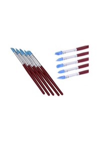 Resim 5li Silikon Modelleme Fırça Set 