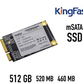 Resim KingFast 512gb 520/460mb Msata Ssd 