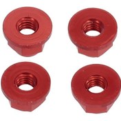 Resim Suofeng "4 Adet Kırmızı M4 Tekerlek Kilitleme Somunu - Wltoys 12428/12423/fy-03 Rc Araçlar İçin" 