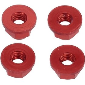 Resim Suofeng "4 Adet Kırmızı M4 Tekerlek Kilitleme Somunu - Wltoys 12428/12423/fy-03 Rc Araçlar İçin" 