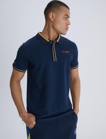 Resim Fenerbahçe Lacivert Atatürk Erkek Polo Tshirt - Lacivert / M 