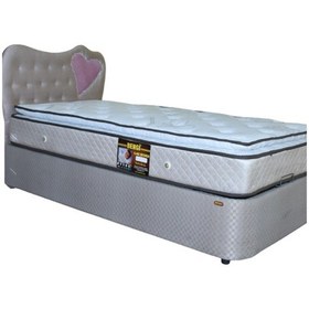 Resim Bengimobilya Baza Başlık Ful Ortopedik Pamuk Pedli Yatak Standart Silini Model 