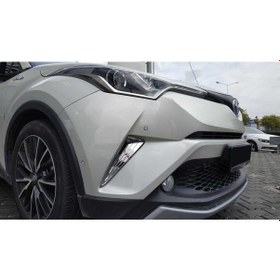 Resim Toyota Uyumlu C-Hr 2016-2019 Ön Sıs Kaplaması Nıkelaj 