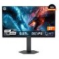 Resim GameBooster GB-27A1H480FUFSC ATLAS DUAL FU48 27'' 4K UHD 240Hz-FHD 480Hz Fast IPS 0.5ms 2XHDMI 2XDP HDR400 Hoparlörlü Pivot 