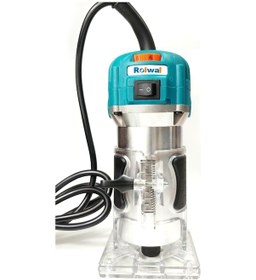 Resim Rolwal Profesyonel 530W Formika Devir Ayarlı Freze Makinesi 