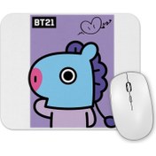 Resim Baskı Dükkanı Bts BT21 Mang Mouse Pad 