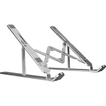Resim Esranın Dünyası Blueforce As-70 7 Kademeli Alüminyum Taşınabilir Laptop Notebook Tablet Standı Katlanabilir Portatif Macbook Metal Stant 10 Inç-16 Inç Uyumlu 