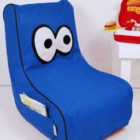 Resim Armutpark Eyes Çocuk Armut Koltuk - Mavi 